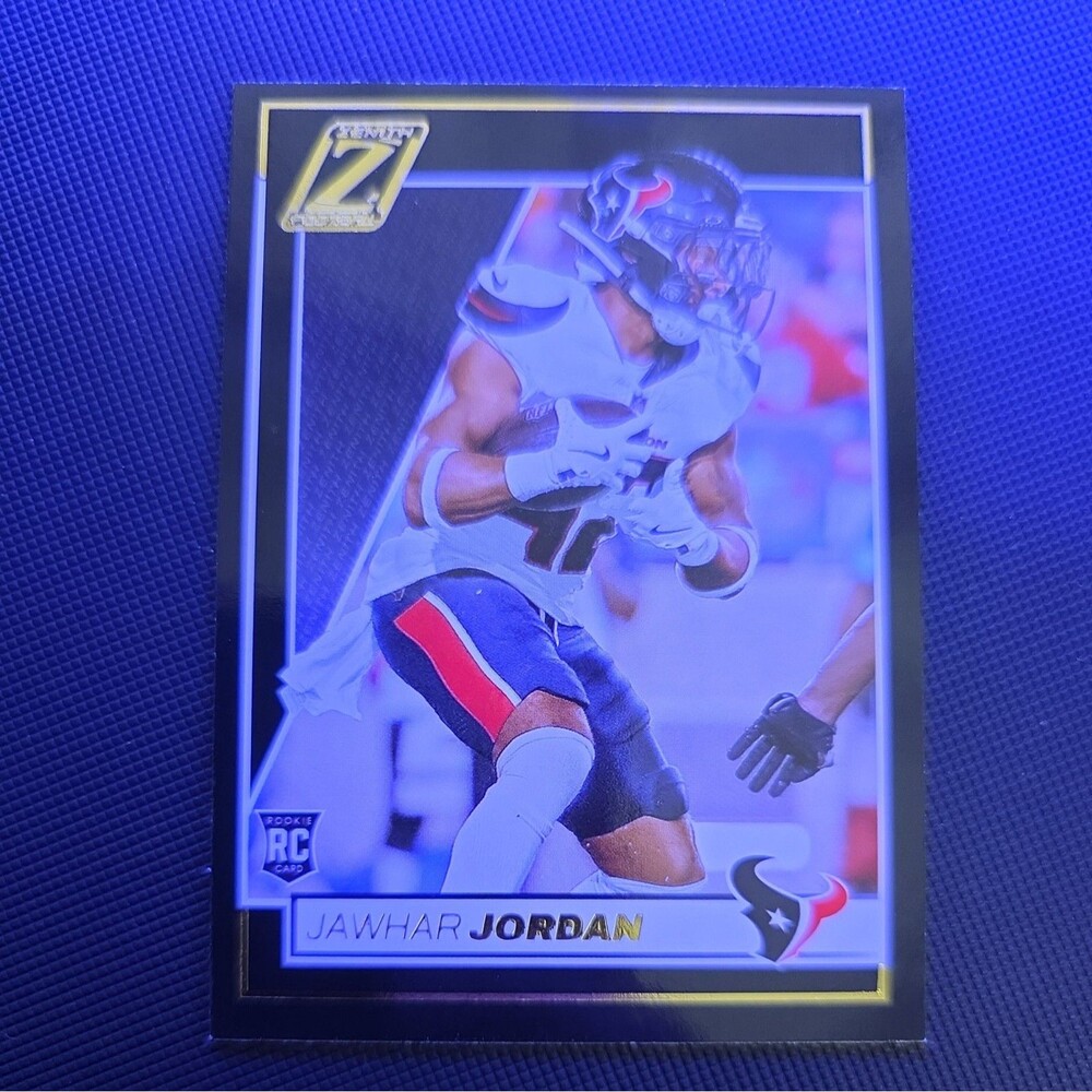 Jawhar Jordan 2024 Panini Zenith #147 RC Houston Texans Football Card